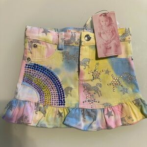 Girl toddler rhinestone skirt size 3t